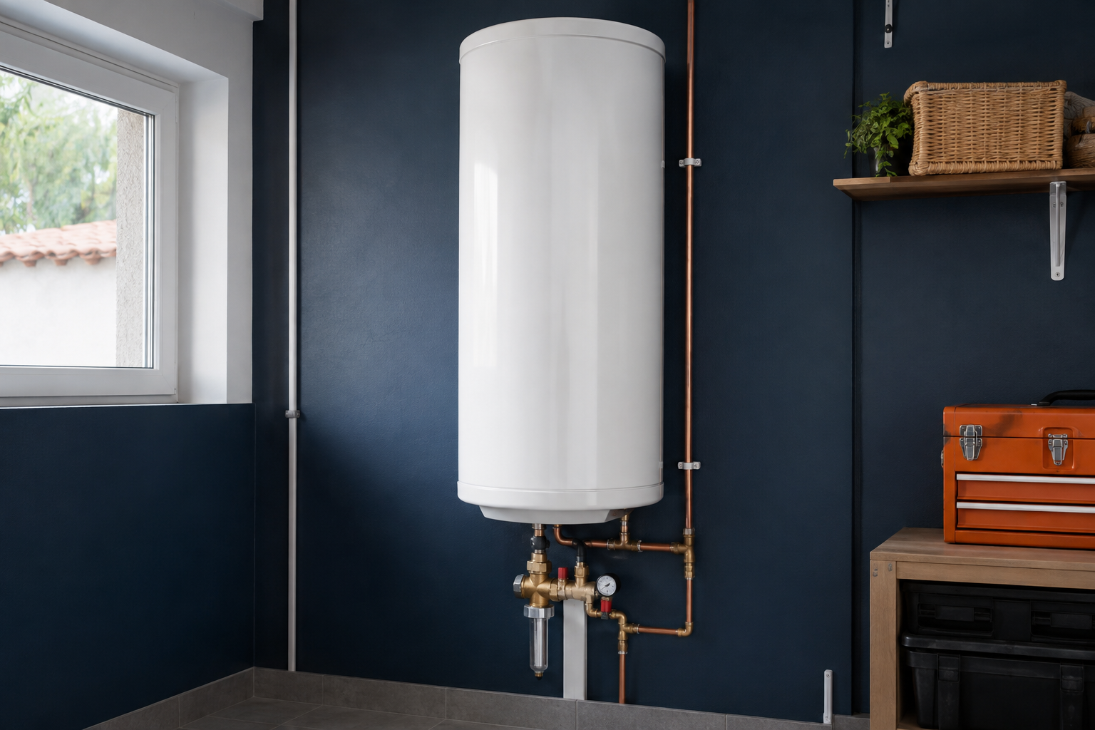 Bouclage & attente — chauffe-eau Thermor à Saint-Germain-en-Laye